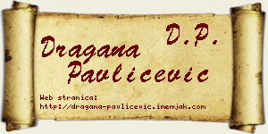 Dragana Pavličević vizit kartica